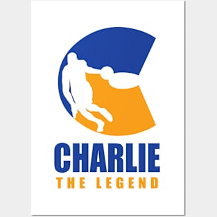 Charlie Custom Player Basketball Your Name The Legend Posters and Art